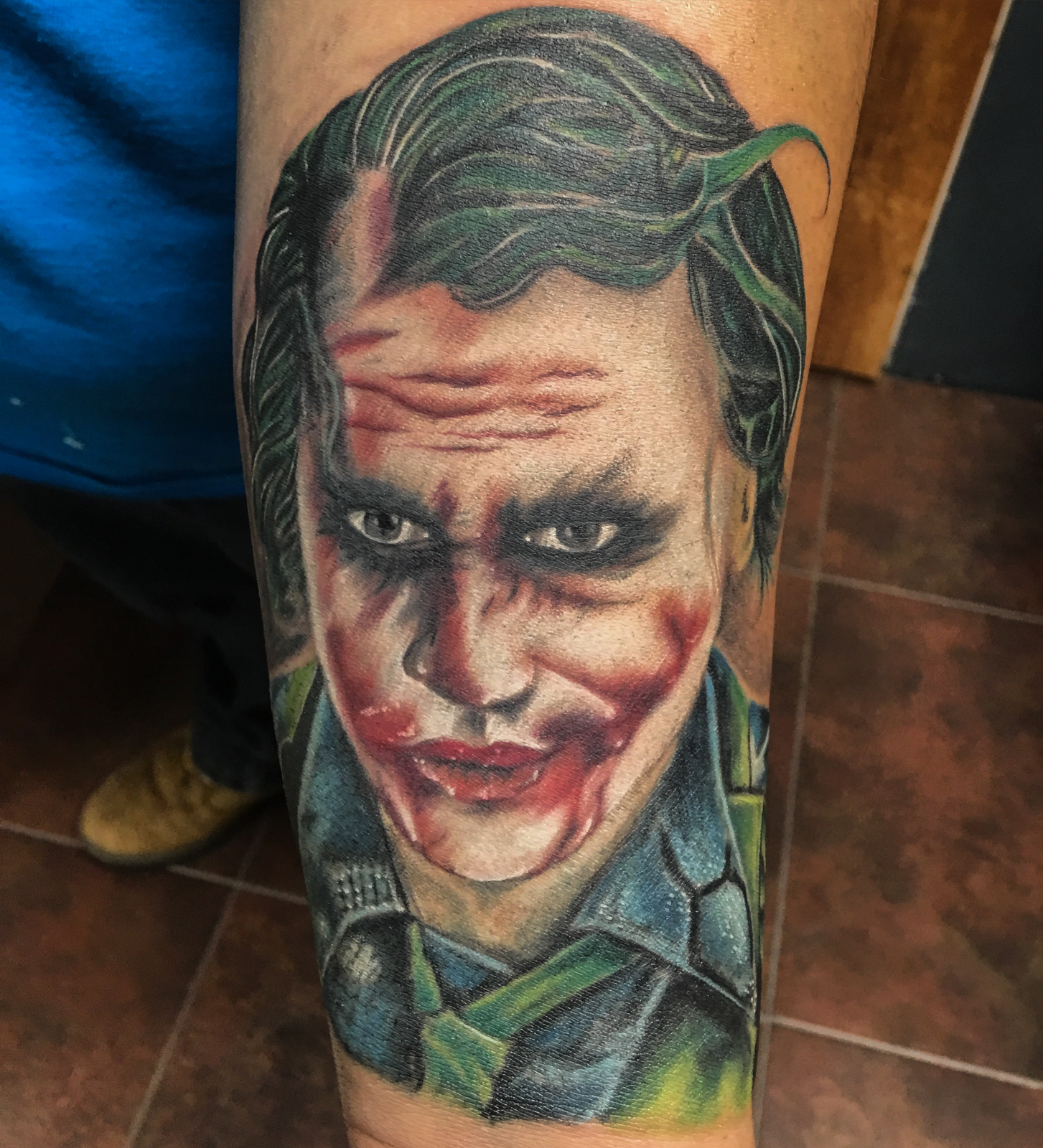 Full color realistic sexy portrait tattoo by Evan Olin  Tattoos